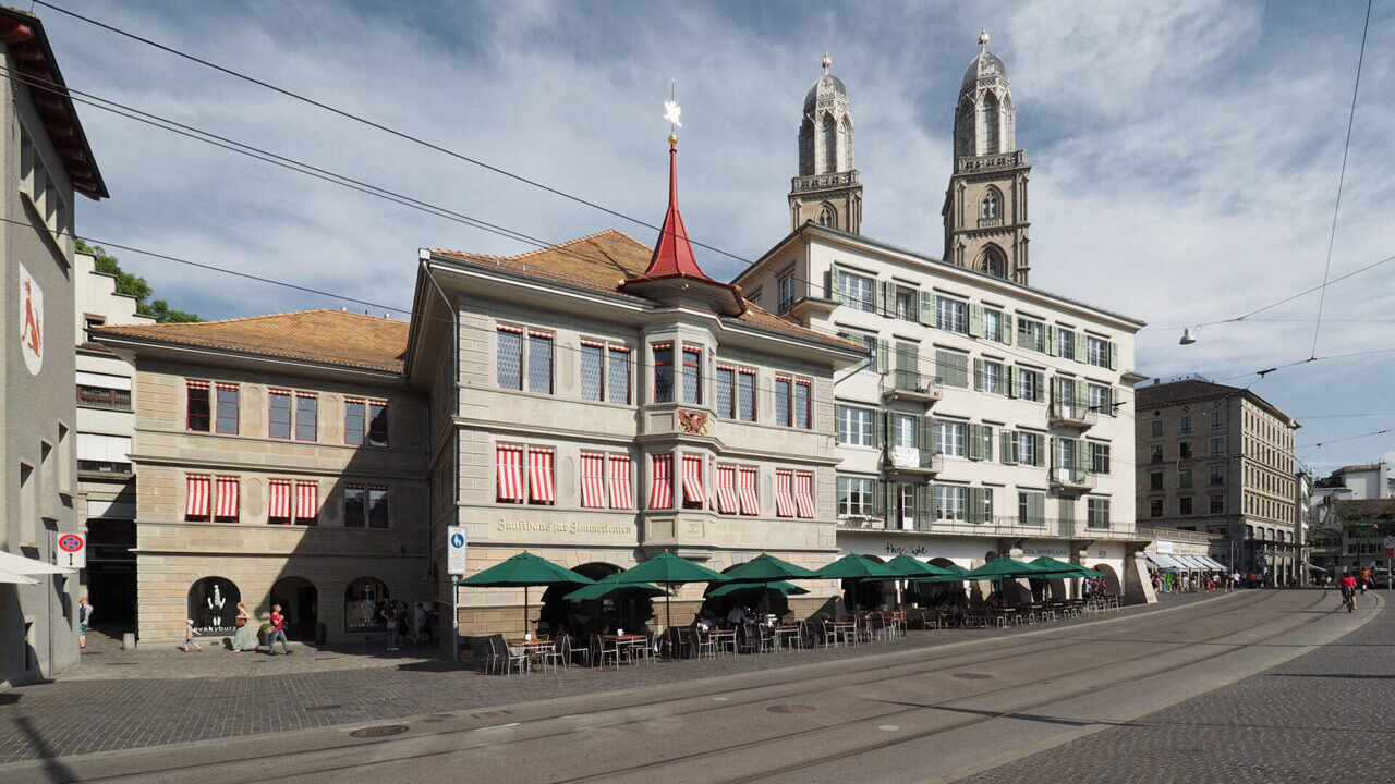 Sanierung nach Brand - Zunfthaus Zimmerleuten Zürich Slide 4