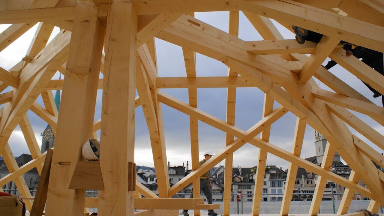 Sanierung nach Brand - Zunfthaus Zimmerleuten Zürich Slide 3