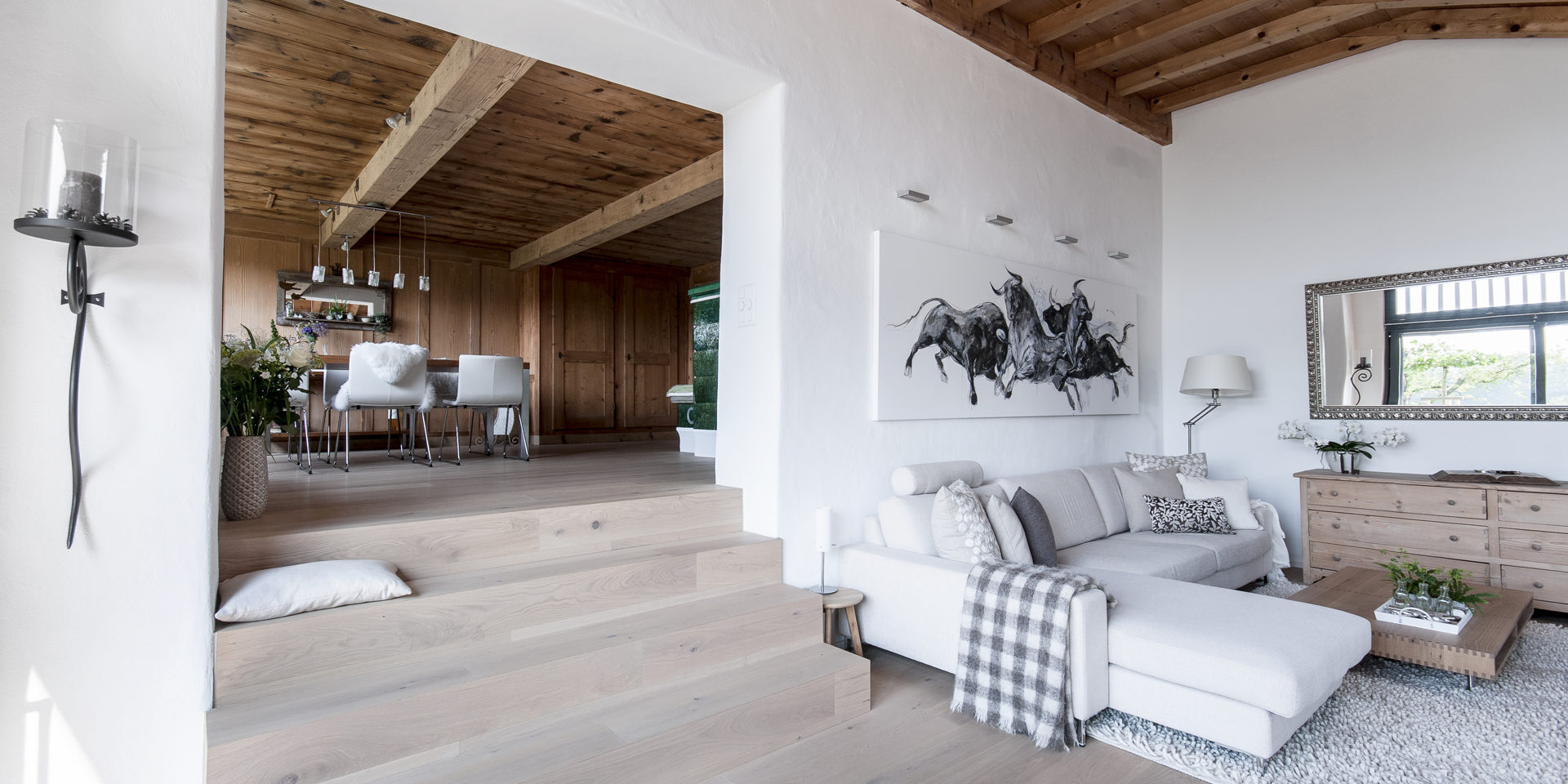 Sliderbild: Holz - ein natürlicher Baustoff!