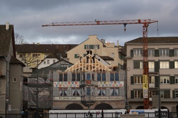Sanierung nach Brand - Zunfthaus Zimmerleuten Zürich