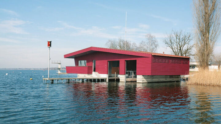Bild zum Text: ﻿29.06.2010 - Lignum-Holzbulletin: Am und auf dem Wasser