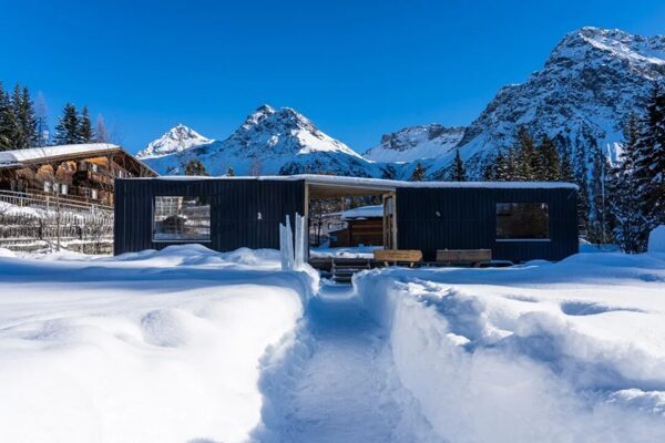 Saunawagen in Arosa